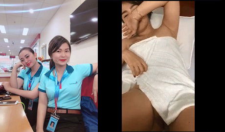 Lộ clip sex em gái ngân hàng